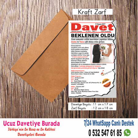 DAVET DAVETİYE 500 ADET 150 TL (zarfsız)- no: 139 -BİLGİ-SİPARİŞ İÇİN WHATSAAP  : 0532 547 61 85