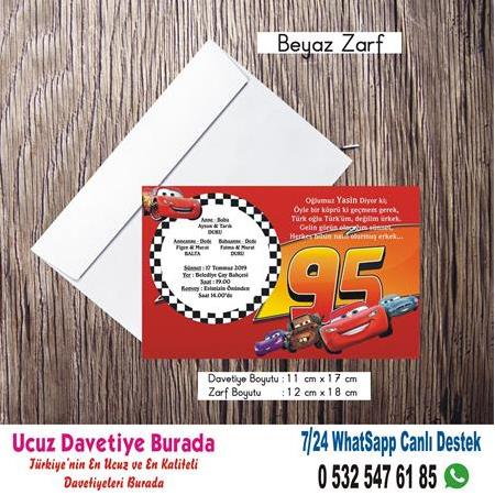 Ucuz Sünnet Davetiyesi -a105- BİLGİ - SİPARİŞ İÇİN WHATSAPP : 0 532 547 61 85