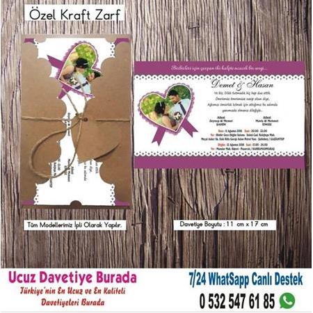 Resimli Ucuz Davetiyeler - 5840- BİLGİ ve FİYAT İÇİN WHATSAPP : 0 532 547 61 85