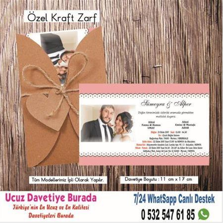 Resimli Ucuz Davetiyeler - 5838- BİLGİ ve FİYAT İÇİN WHATSAPP : 0 532 547 61 85
