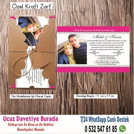 Resimli Ucuz Davetiyeler - 5828- BİLGİ ve FİYAT İÇİN WHATSAPP : 0 532 547 61 85