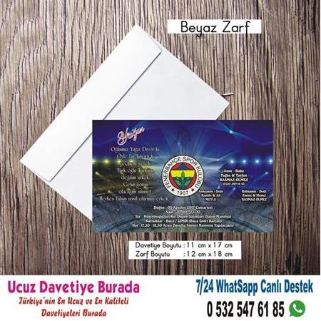 Fenerbahçe Ucuz Sünnet Davetiyesi -6244- BİLGİ İÇİN WHATSAAP : 0 532 547 61 85