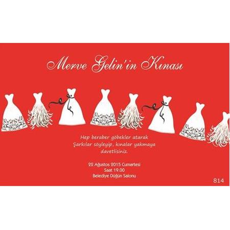 UCUZ KINA DAVETİYESİ -  NO : 814- BİLGİ ve FİYAT İÇİN WHATSAPP : 0 532 547 61 85