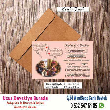 YUKARI BAK DAVETİYE - 500 ADET 150 TL(zarfsız) - BİLGİ-SİPARİŞ-NUMUNE İÇİN WHATSAAP: 0532 547 61 85