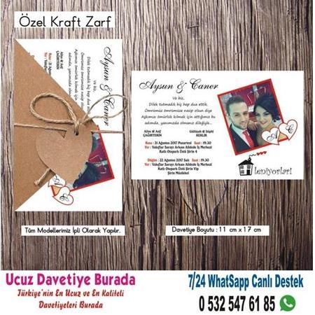 Resimli Ucuz Davetiyeler - 5843- BİLGİ ve FİYAT İÇİN WHATSAPP : 0 532 547 61 85