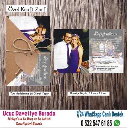 Resimli Ucuz Davetiyeler - 5836- BİLGİ ve FİYAT İÇİN WHATSAPP : 0 532 547 61 85